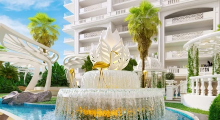 The new project Aqua Dimore in Dubai by developer Vincitore Realty.