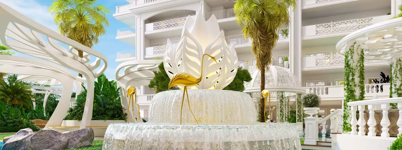 The new project Aqua Dimore in Dubai by developer Vincitore Realty.